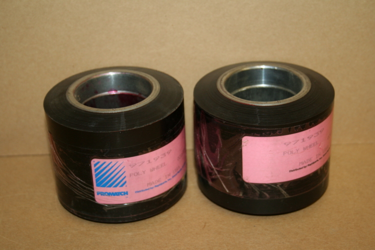 Wheel Polyurethane 971939 Caterpiller Mitsubishi  Promatch Unused Lot of 2