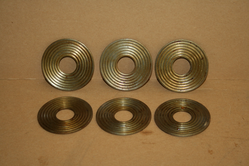 Profile gasket Style 941 7/8in ID, 2 5/8in OD Corrugated Iron Unused Lot of 6