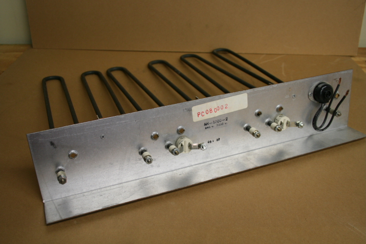 Heating Element, duct heater, 2400W, Chromalox, 240V heater bank, Unused