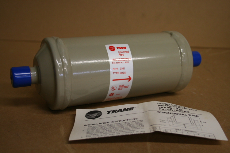 Liquid Line Filter Drier, Refrigerant, Trane type 305S, DHY 0161