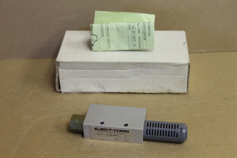 Gast Vacuum ejector, Eject-Torr ET-15HR