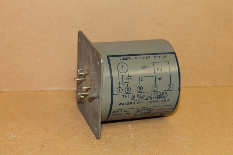 Time delay relay, 115V 400hz 400CPS, 10 sec, Aircraft, B24429 AW Haydon