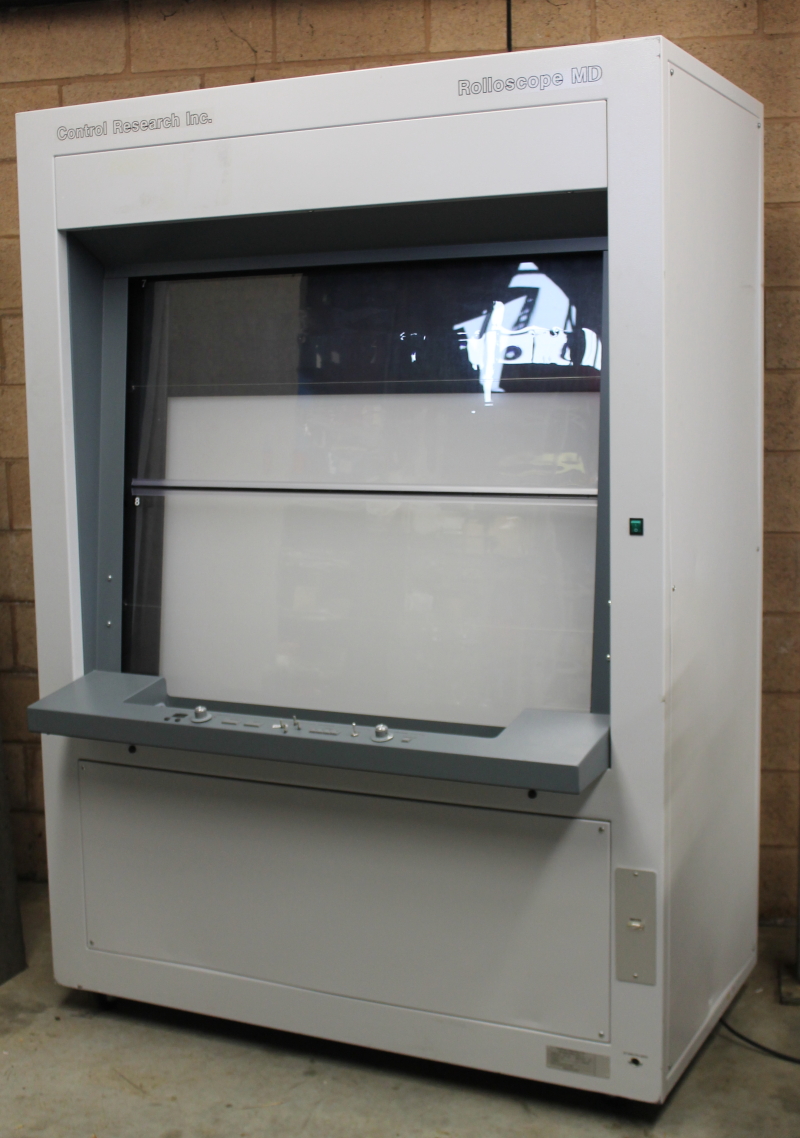 X ray film viewer Rolloscope MD Control Research TESTED