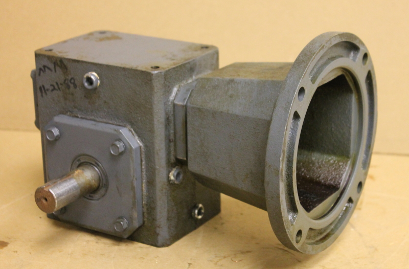 Gear reducer , Right angle, 58 RPM out @ 1750 RPM in, 30:1, 175WB2A, Falk TESTED