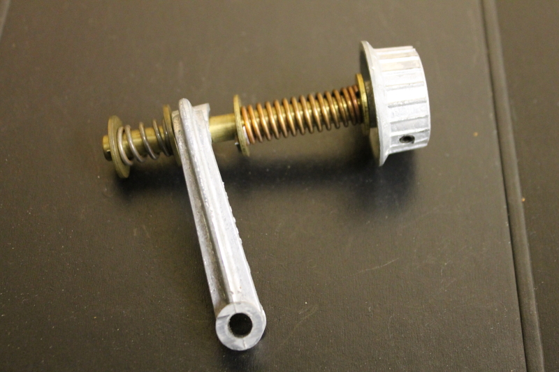 Coating lever assembly, Scraper lever, Regulator dial, LM-526 Potdevin Unused