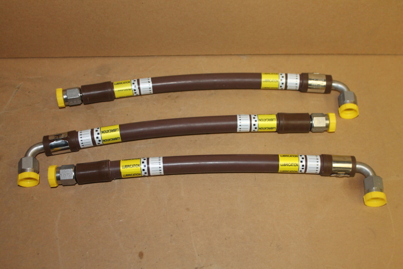 Strataflex 124-6 Hose Assembly, -8 fittings, 12.5