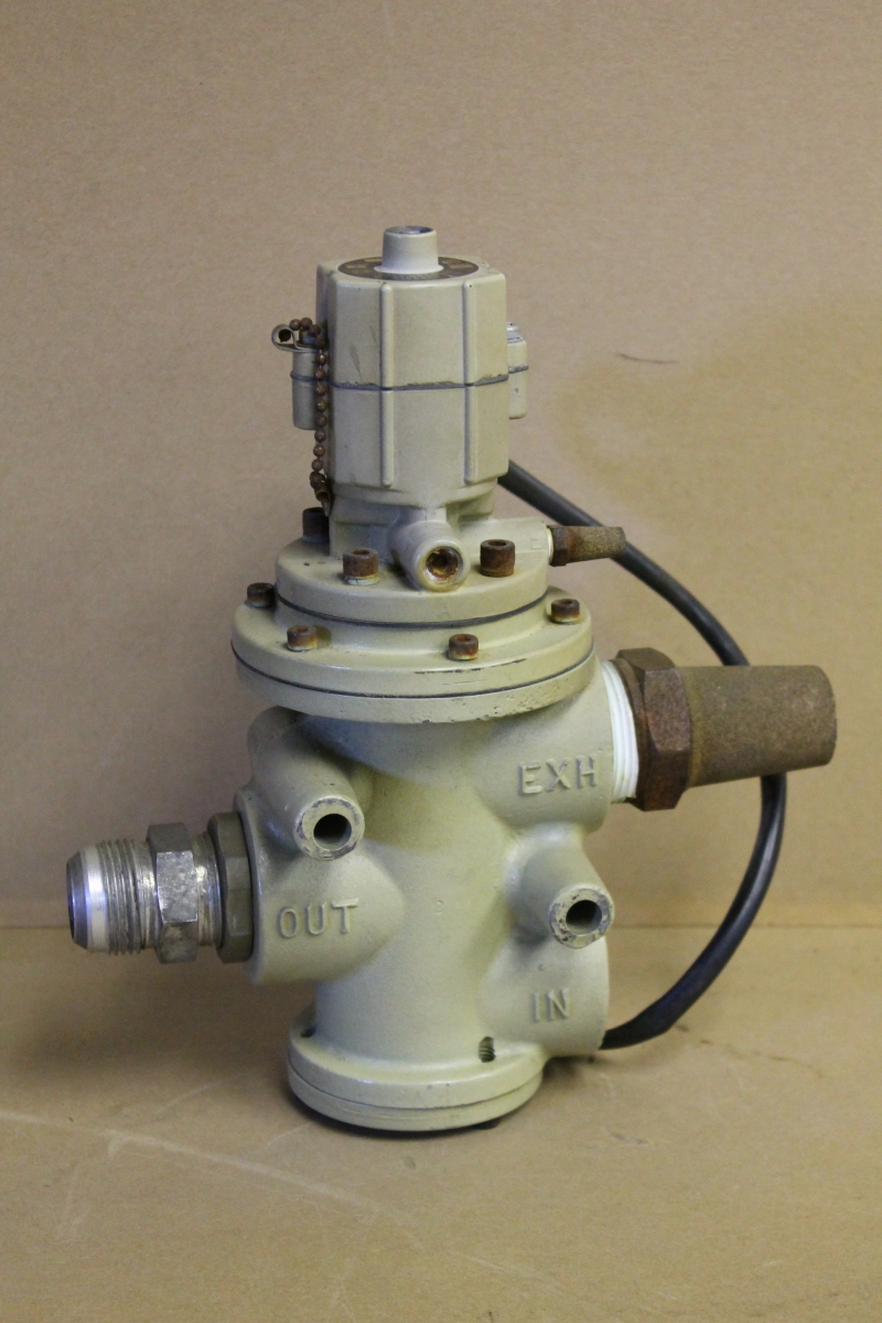 Pneumatic poppet valve, 3/2 (3 way), 1