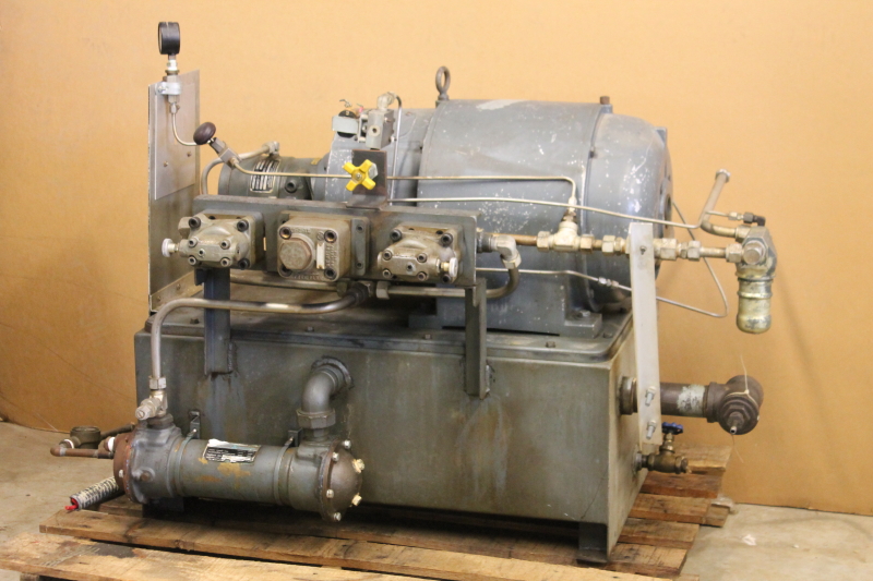 Hydraulic power supply, Power unit, HPU, 20hp, 3000 PSI, 220/440V, Denison 