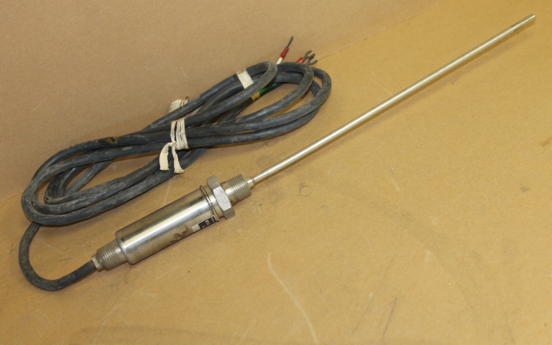 Temperature Probe, Dynatherm Resistance Bulb, Foxboro