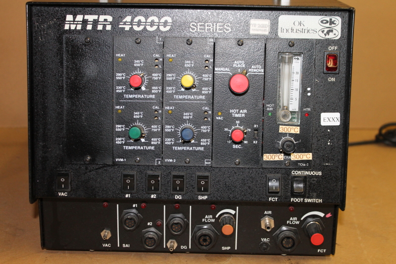 Rework station, SMD, Mixed technology, MTR 4001 4000, OK Industries