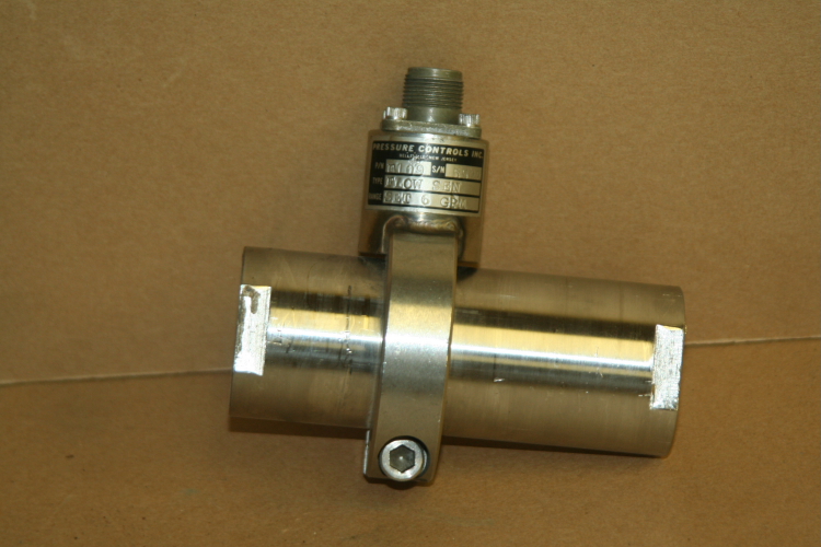 Flow Switch, Precision, Pressure Controls F109, SS, 6 GPM, 35 amp