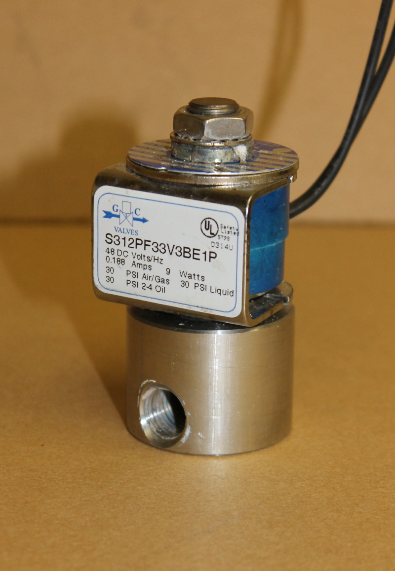 G.C. Valves S312PF33V3BE1P Solenoid Valve, 1/4