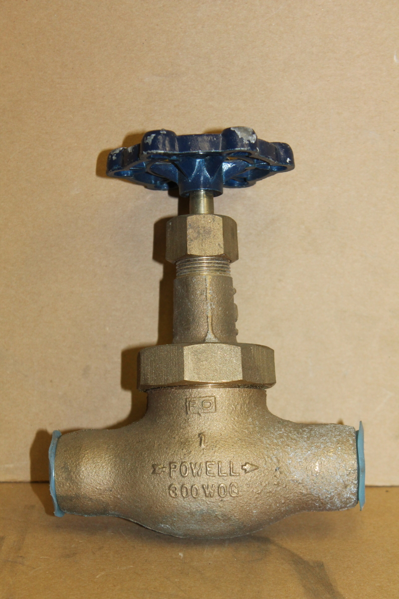 Powell 1823 Globe Valve, Bronze, 1