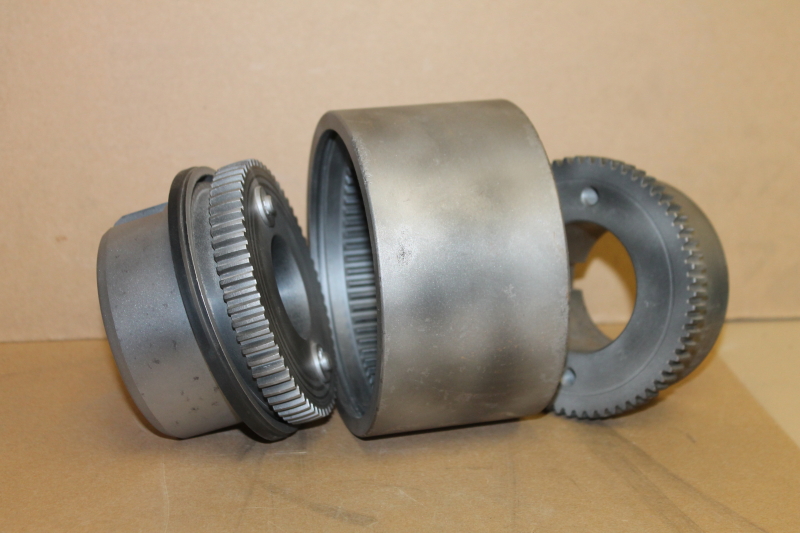 Sier-Bath CSHP Size 2.5 Flexible Coupling, Shear Pin, Steel, 1.374