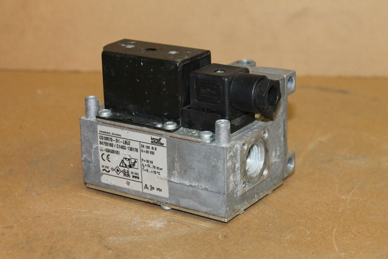 Fuel gas controller Governer 70mBar in 20mBar out, 20VDC, CG10R70, Krom Schroder