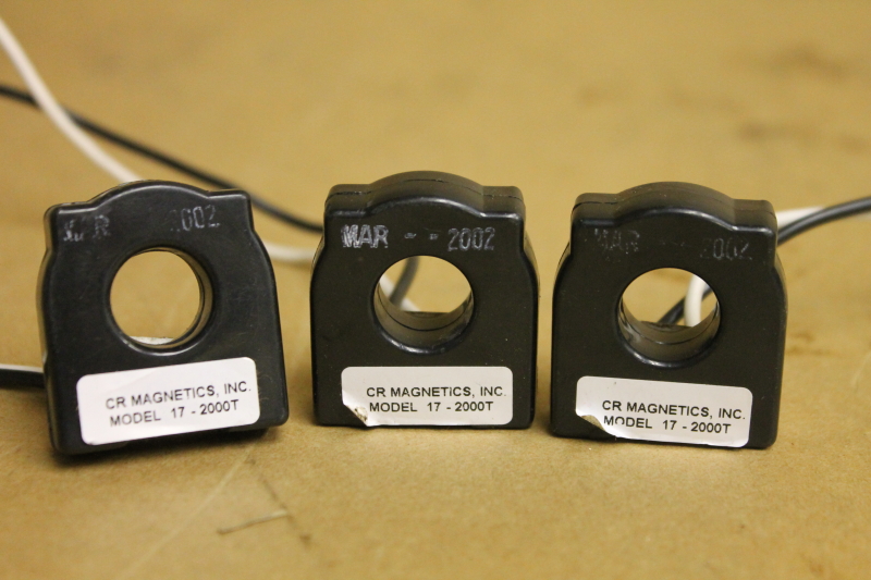 CR Magnetics 17 2000T Current Transformer, Lot of 3
