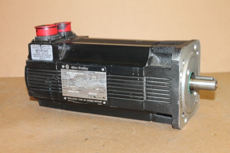 Servo motor, 5000rpm, 480VAC, 1kw, 0-250hz, Brake, 1326AB-B410G, AB