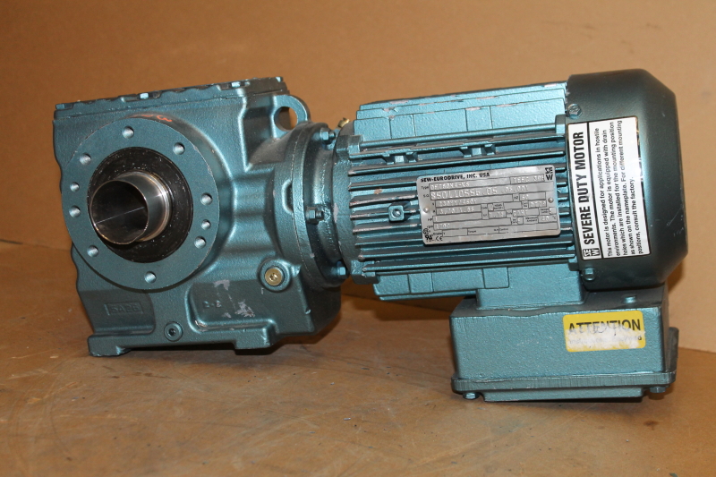 Gearmotor, Right angle hollow shaft 31rpm 1627inlb, ST57DT80N4-KS, SEW Eurodrive
