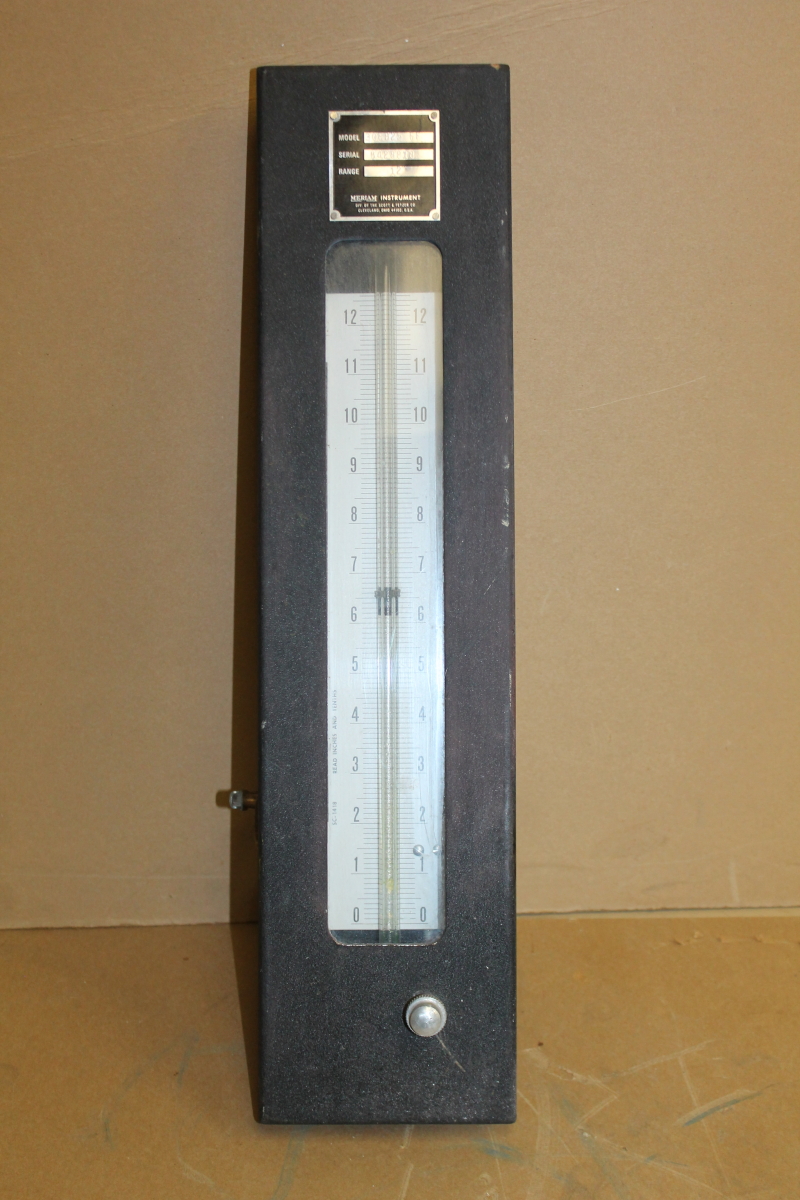 Meriam Instruments 30EB25 FF Manometer, 12