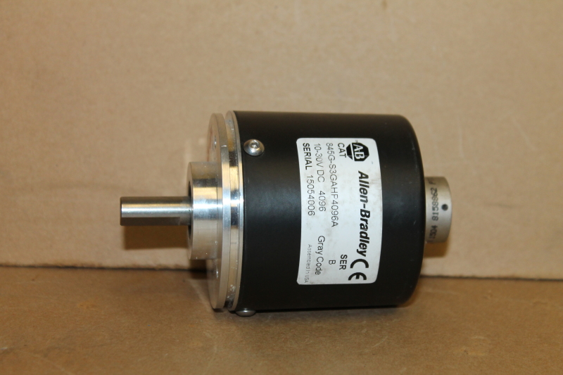 Optical absolute encoder, Single turn, 10-30VDC, 845G-S3GAHP4096A, AB