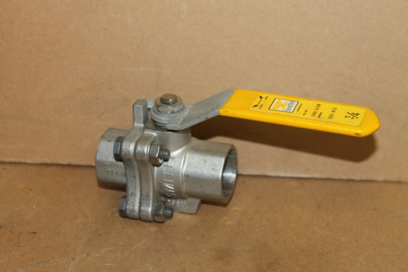 Smith Ball Valve, CF8M, 3/4