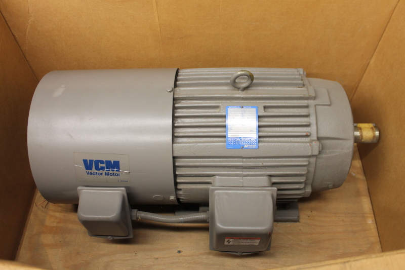Electric motor, 30hp, 1760RPM, TEBC 190/230V 3ph,inverter duty 286TC MagneTek