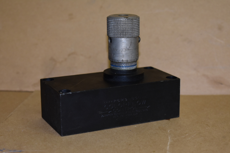 Hydraulic flow control valve, 3000 PSI, 1/2