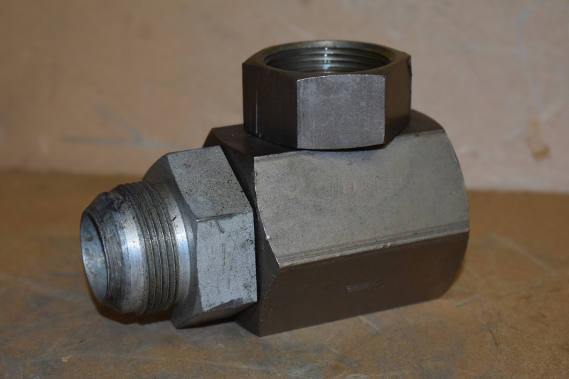 Hydraulic swivel joint, 90deg, 1 1/4