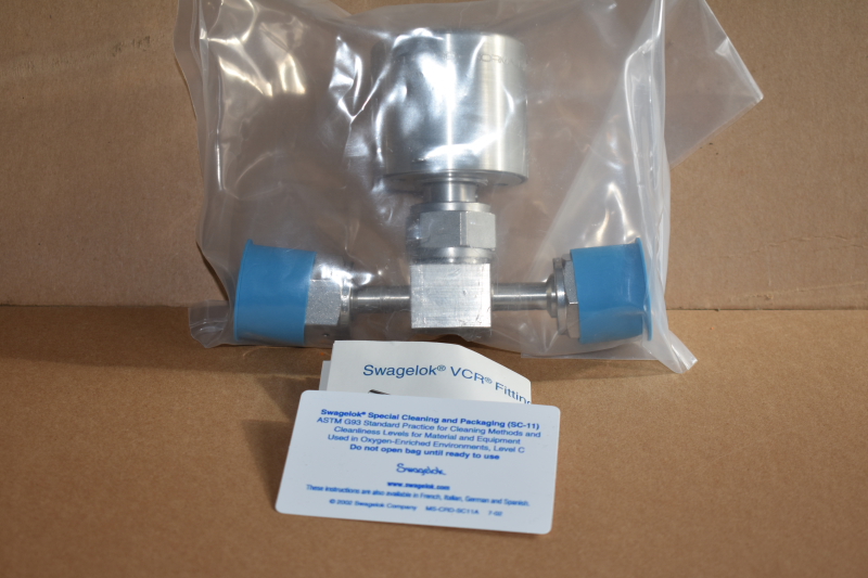 Bellows valve, 3500 psi, SS, 3/8