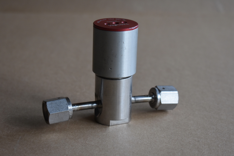 Diaphragm valve, Pneumatic, 125 PSI, 1/4