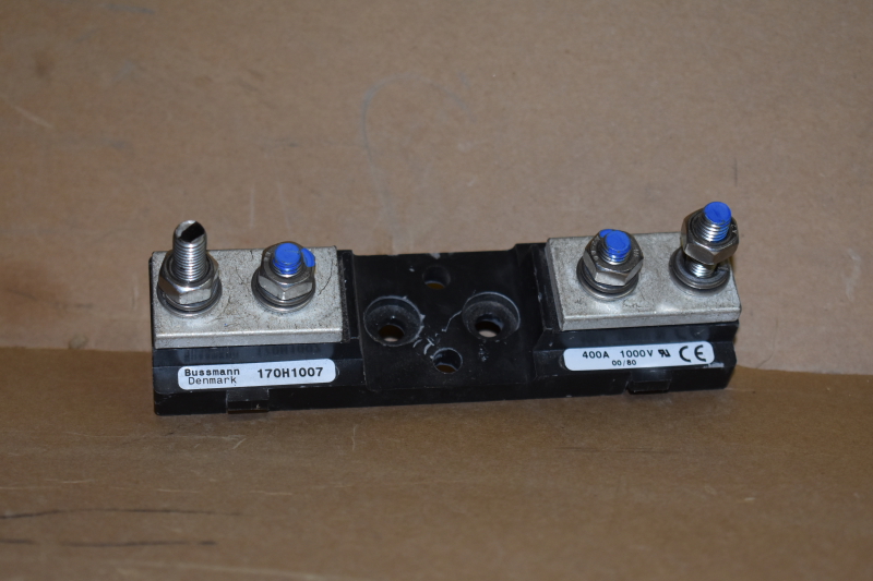 Fuse holder, Semiconductor square body, 400A, 1000V, 170H1007, Bussmann