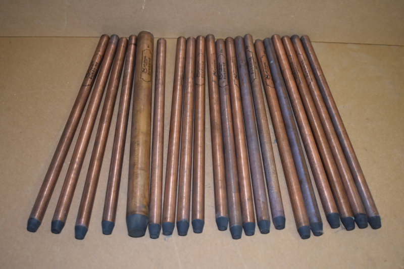 Carbon arc rods, 1/2