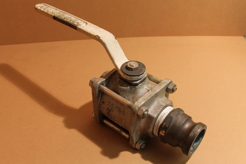 Klinger KHI 3 Piece Ball Valve, DN 65/50, 1.4408 Steel Casting