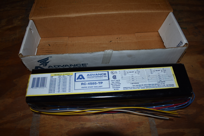ADVANCE 120 volt ballast RC-4S85-TP