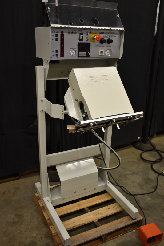 Vacuum impulse sealer Validatable MED VAC GA18 TESTED, TEST VID