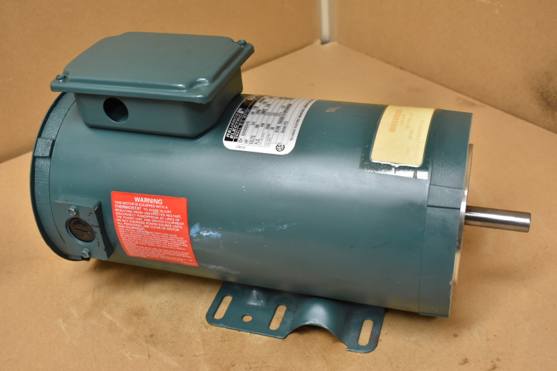 DC Motor , Reliance Electric, 3/4 HP, RPM 1750 model 02KA503476-AA, Frame MF0056HC