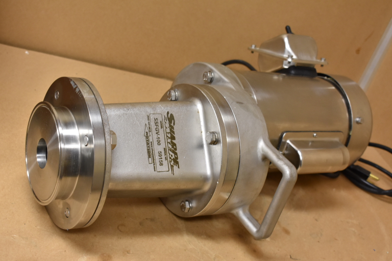 SHARPE SSFGV-100 portable stainless, mixer agitator