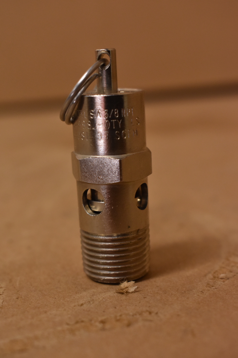 Binks Air Relief Safety Valve Assembly 3/8