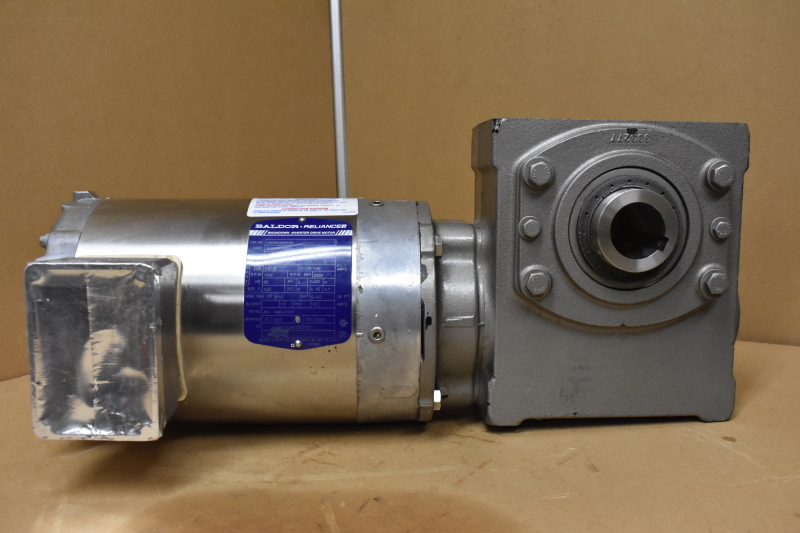 Baldor-Reliance washdown ,IDVSWDM3546 with Tiger 60:1 gearbox