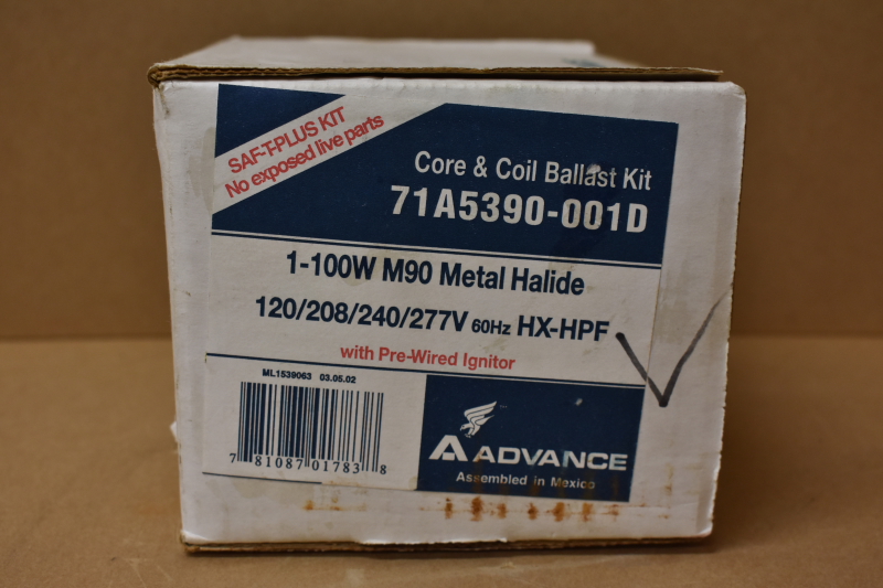 Philips Advance , 71A5390-001D, core & coil ballast kit, 100W M90 Metal Halide
