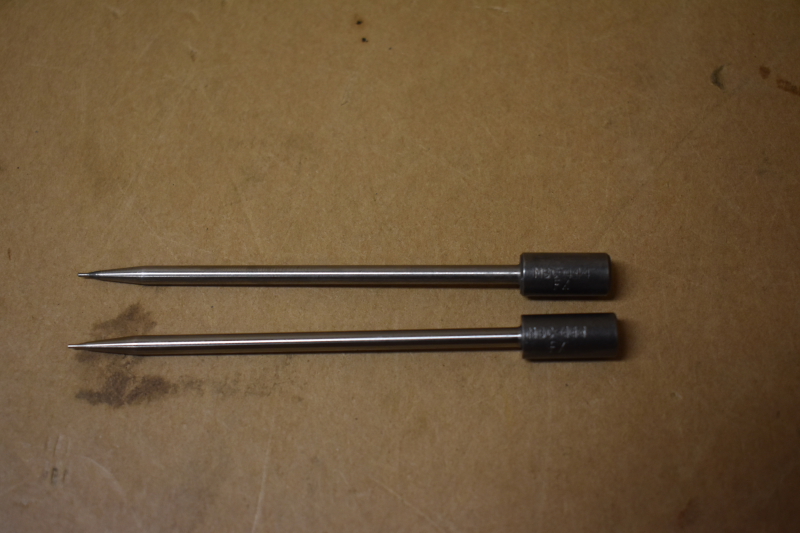 Devilbiss MBC-444-FX fluid needle for MBC-510 spray gun, lot of 2