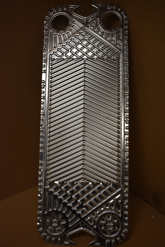 AGC Heat exchanger Pro 2 plate with Nitrile gasket 2 HOLE