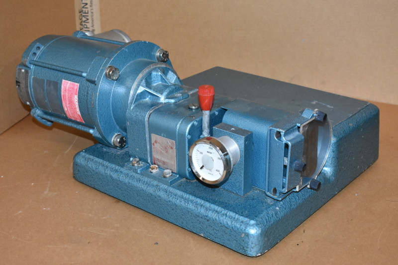 Peristaltic pump LP-A Willy A Bachofen explosion proof variable speed 3 phase