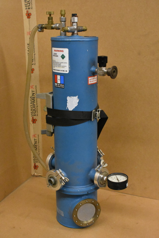 Infrared detector,  research dewar Precision Cyrogenics Systems