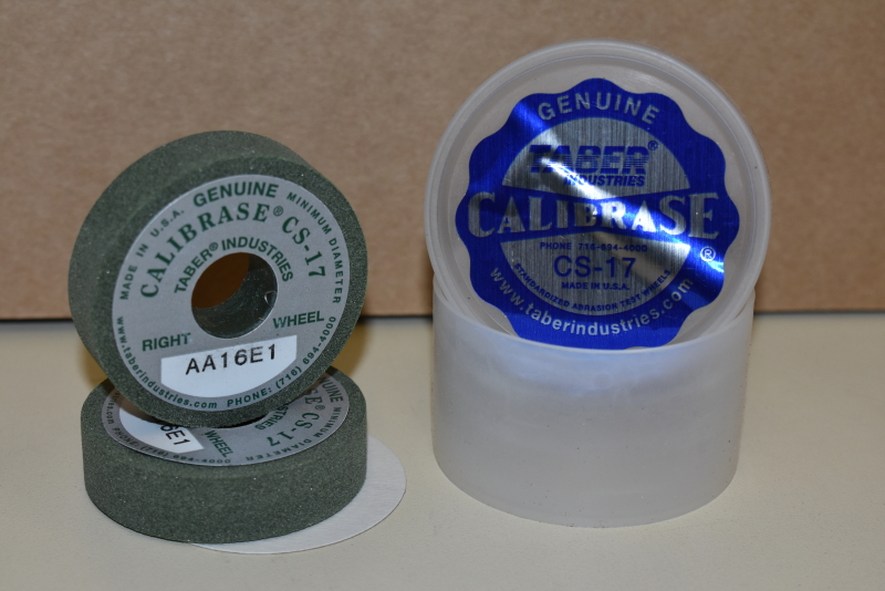 Taber rotary abraser wheel set, CS-17 medium