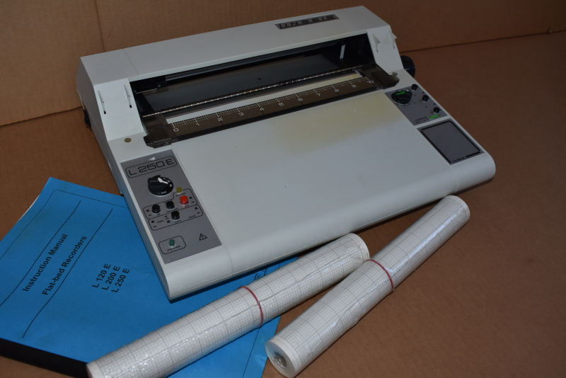Linseis L250E flatbed chart recorder single channel UNUSED