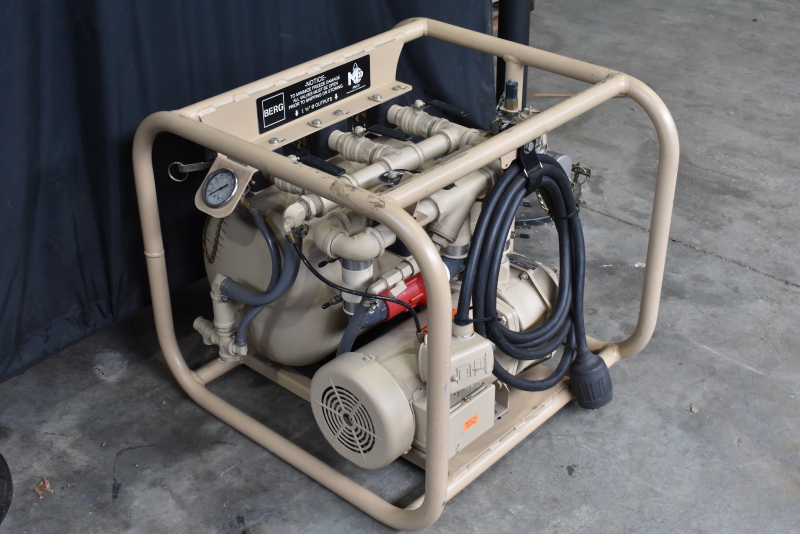 portable electric Goulds LC water pump booster system  3 HP, 3ph