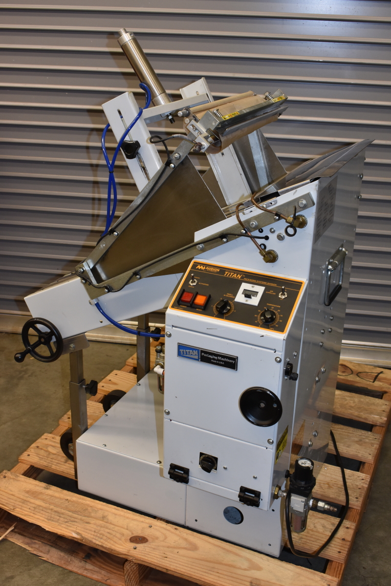 Clamco / Titan 615 Bag drop sealer TEST VIDEO sn89128