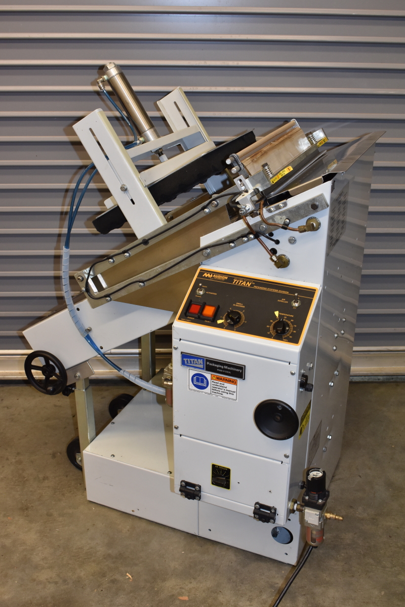Clamco / Titan 615 Bag drop sealer TEST VIDEO sn30